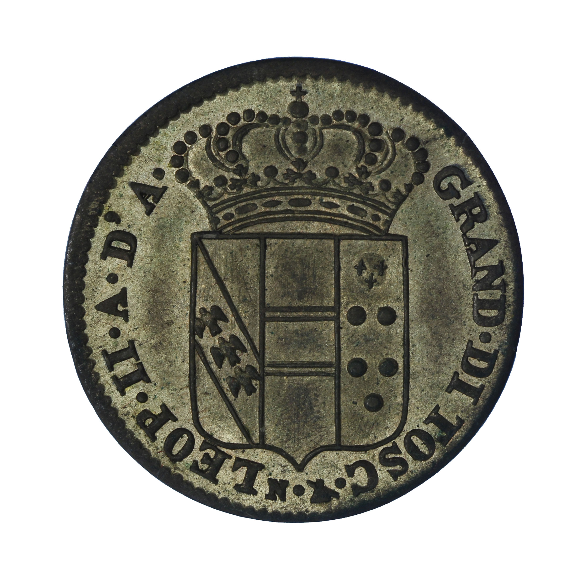 9035_367_1 Granducato di Toscana Leopoldo II Lorena 5 quattrini 1830 qFDC.jpg